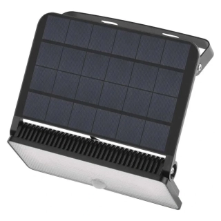 Solárny LED reflektor so senzorom pohybu, 1600 lm, neutrálna biela