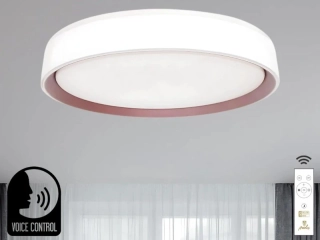 LED stropná lampa OPAL + DO + OVLÁDANIE HLASOM 48W - LC902MV