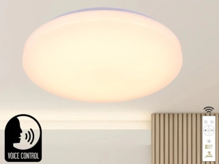 LED stropná lampa OPAL + DO + OVLÁDANIE HLASOM 48W - LC902SV